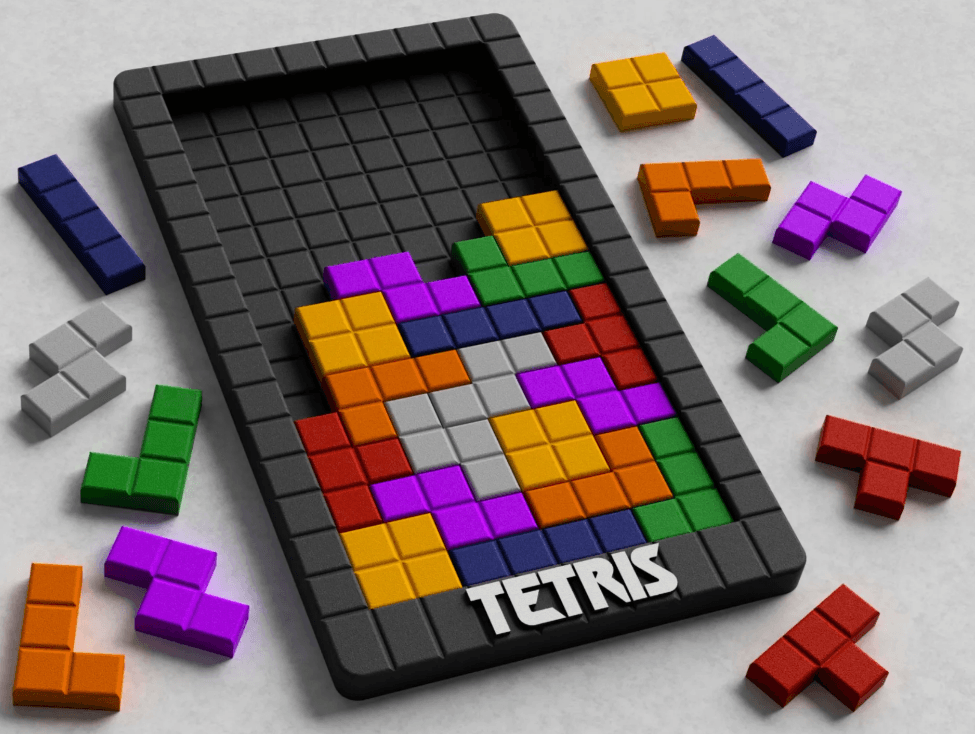 Blok Puzzle Seti – 3D baskı PLA