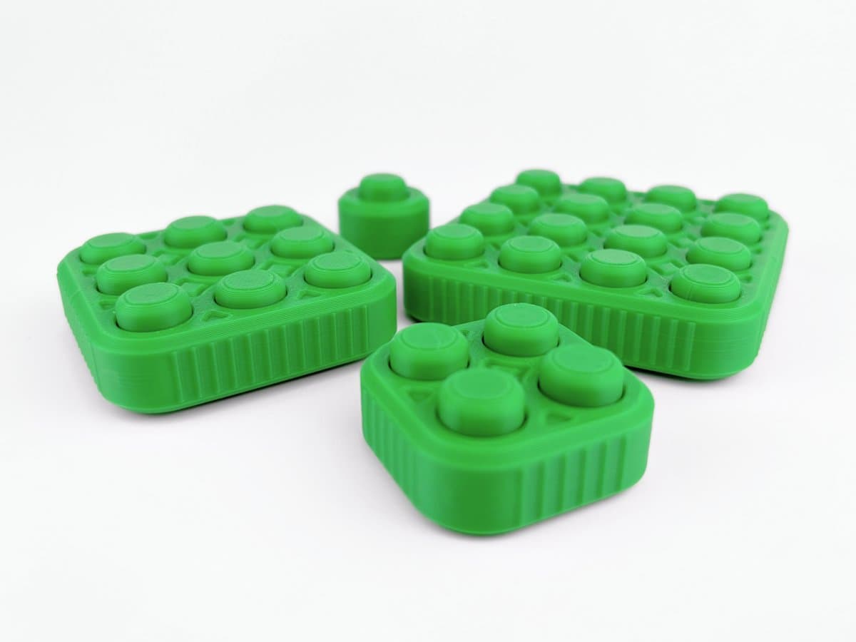 Balon Patlatma Fidget (Pop-It) – Sonsuz Patırtılı Stres Oyuncağı – 3D baskı PLA