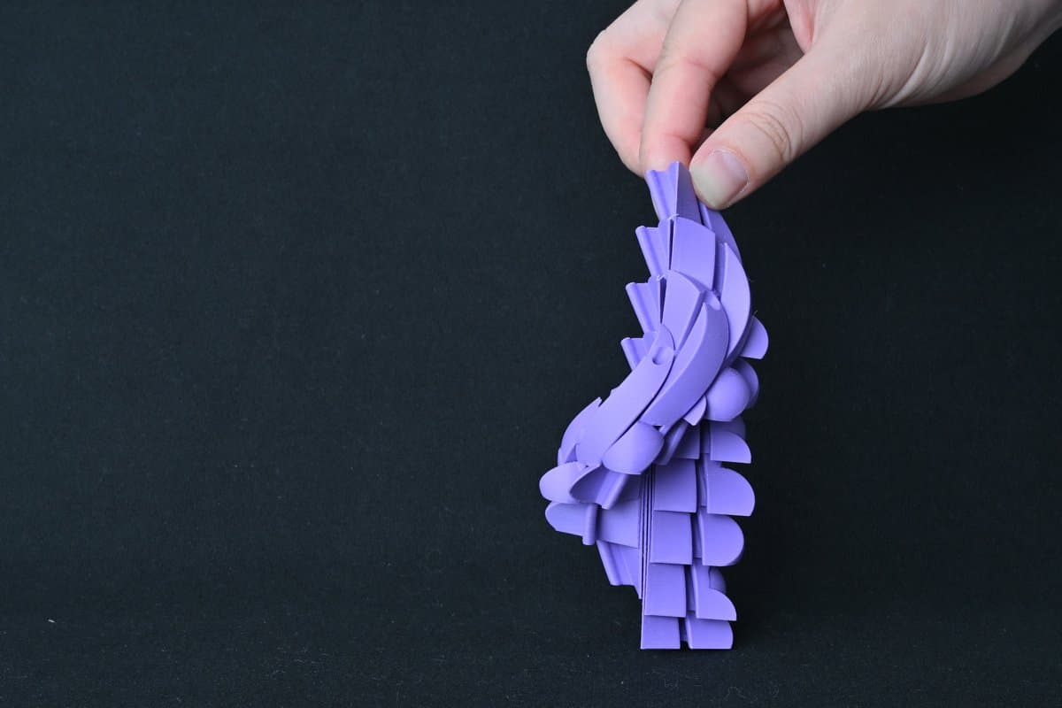 Kıvrılan Ahtapot Fidget – Esnek Eklemli Sevimli Stres Oyuncağı – 3D baskı PLA