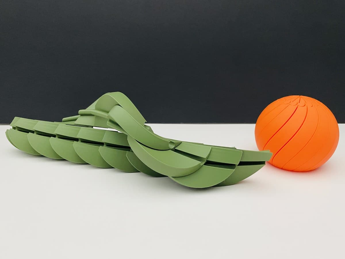 Burgulu Fidget Top – 3D Baskı – 3D baskı PLA