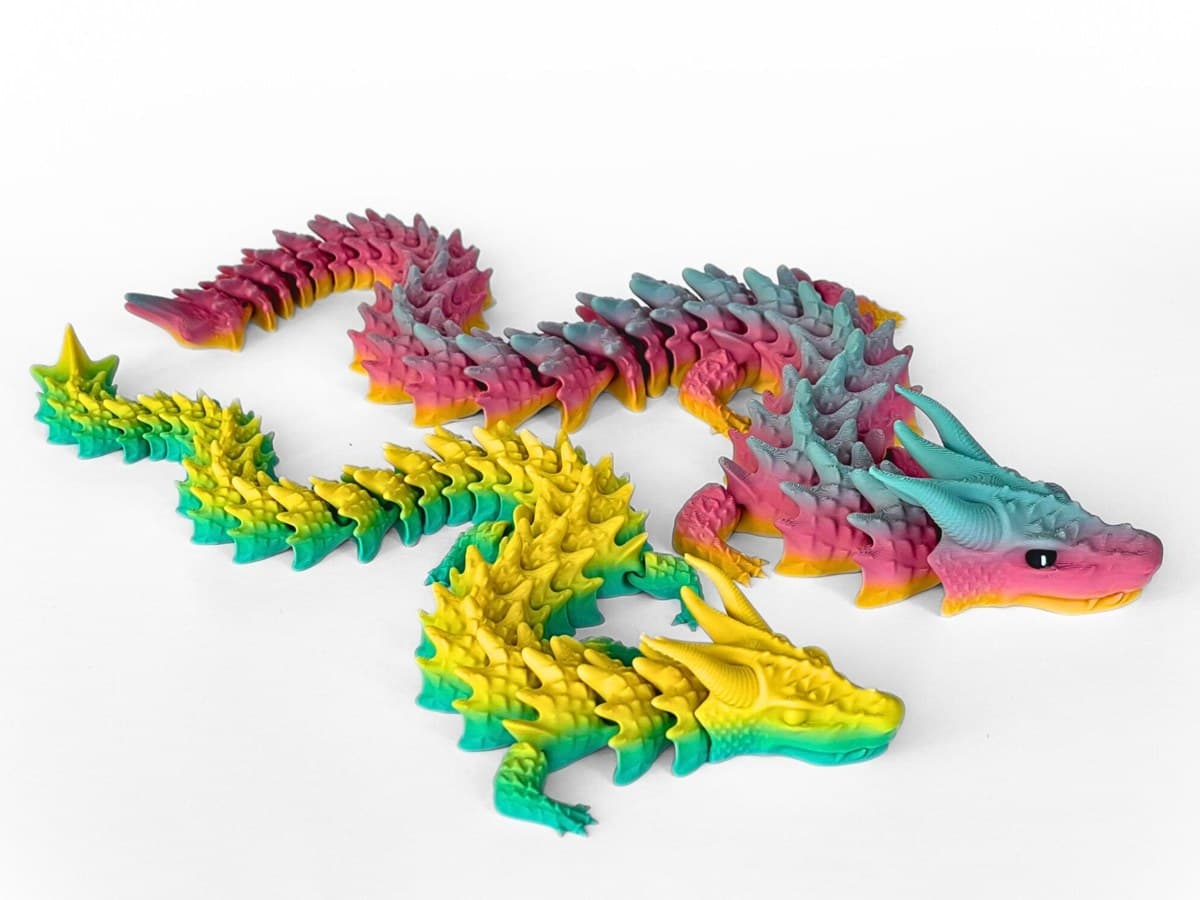 Shadowcoil Eklemli Ejderha – 3D Baskı – 3D baskı PLA
