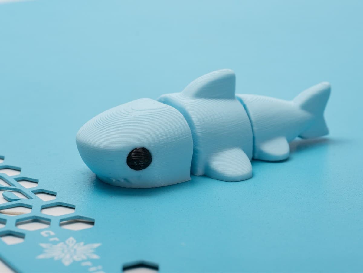 Mini Eklemli Köpekbalığı – 3D Baskı – 3D baskı PLA