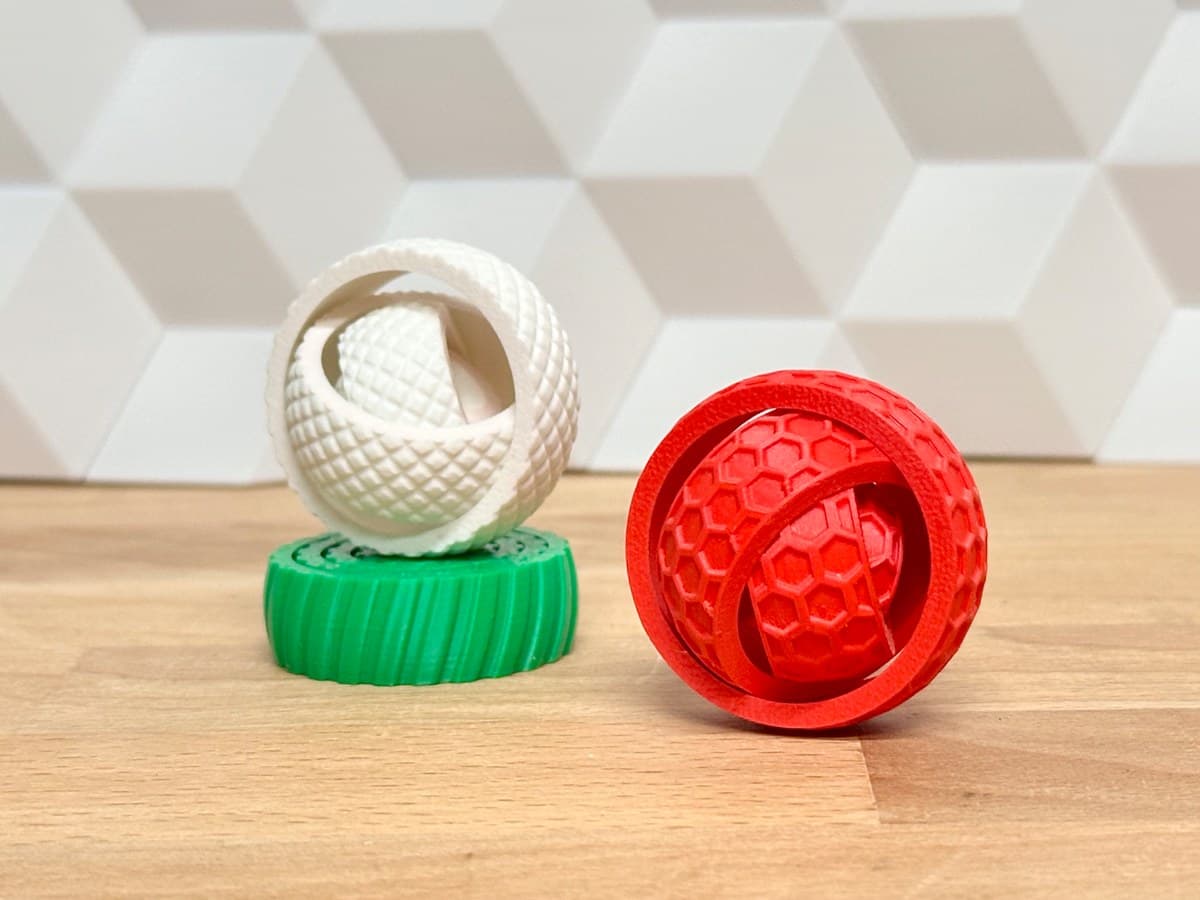 Dönen Fidget Halkalar – 3D Baskı – 3D baskı PLA