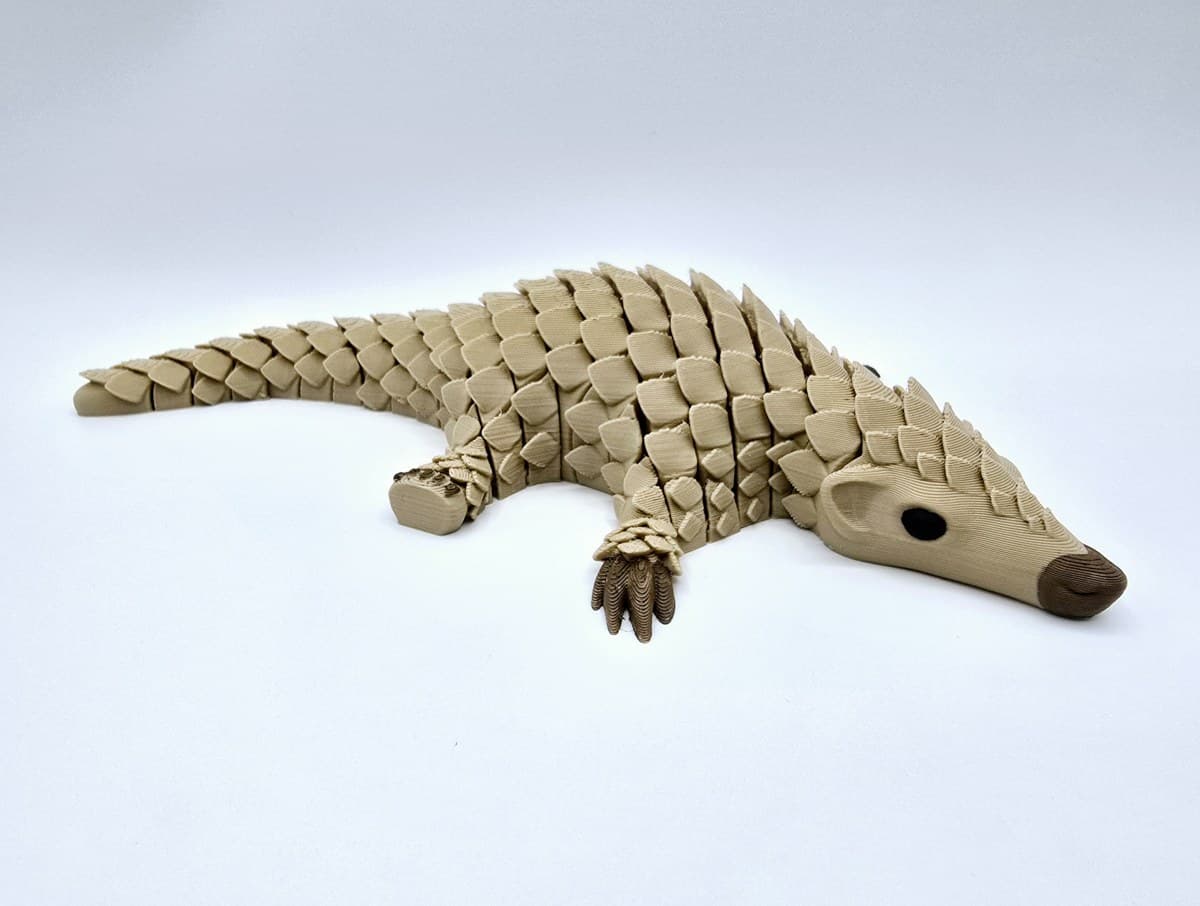 Flexi Pangolin – 3D Baskı – 3D baskı PLA