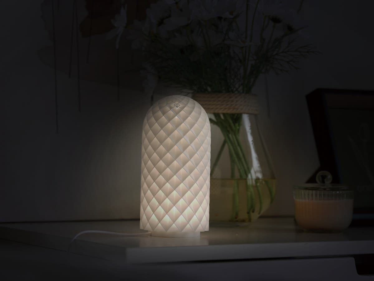 LED Lamba Gövdesi 001 – 3D Baskı – 3D baskı PLA