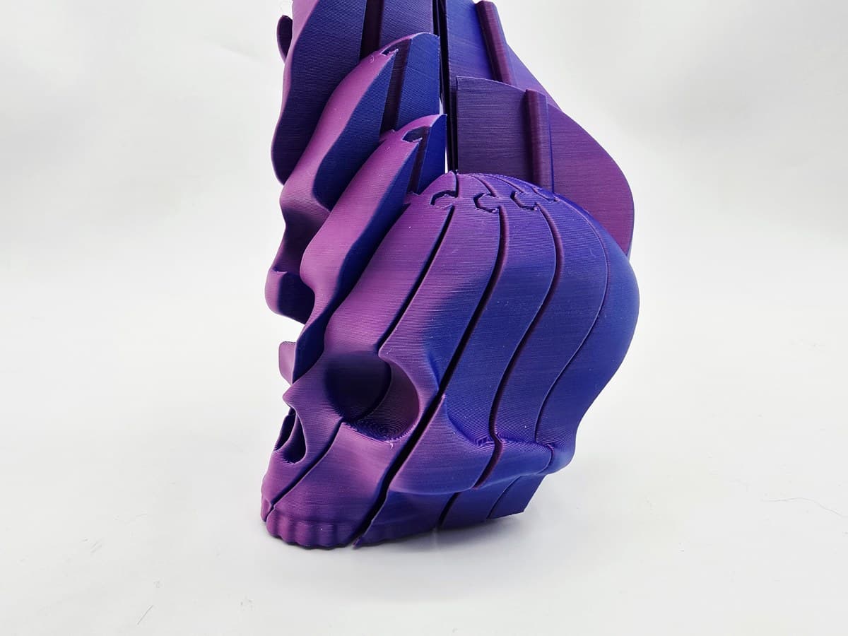 Kafatası Burgu Fidget – 3D Baskı – 3D baskı PLA