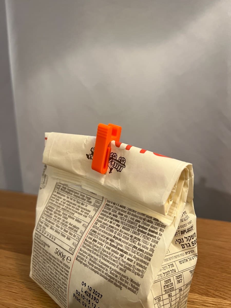 Mini Poşet Klipsi – 3D Baskı – 3D baskı PLA