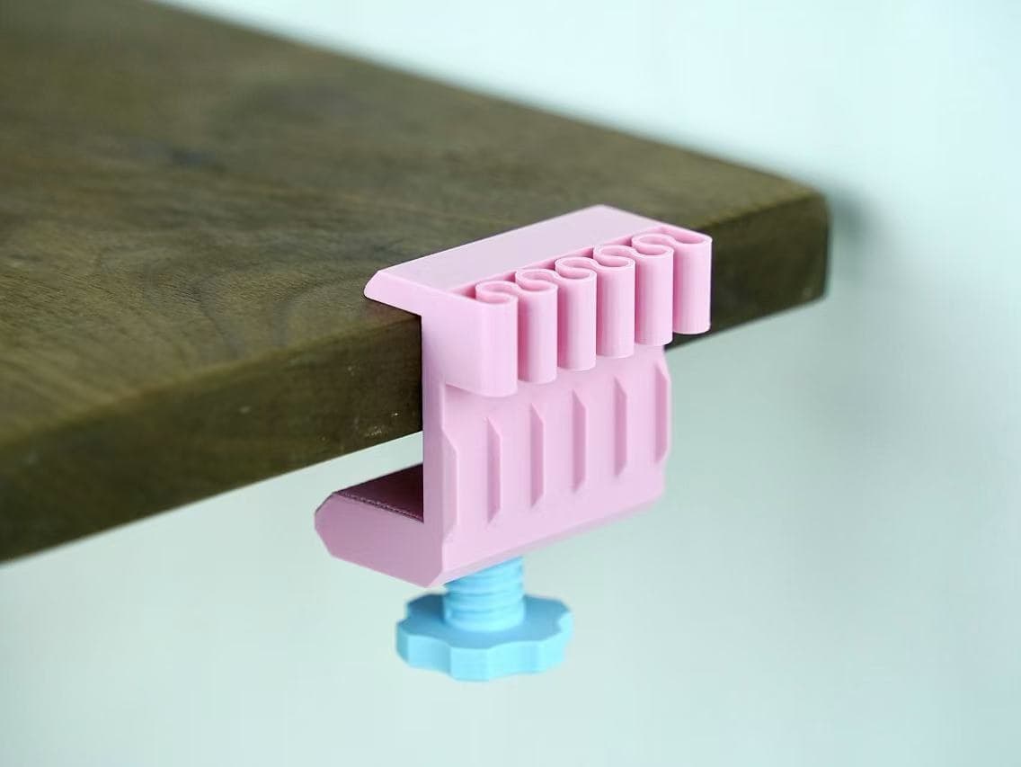 Masa Kenarı Kablo Klipsi – 3D Baskı – 3D baskı PLA