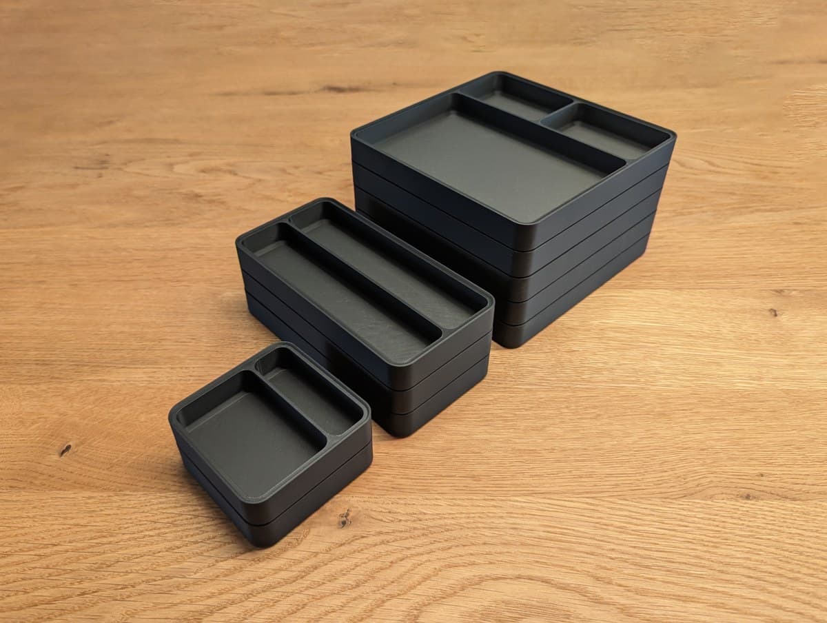 Bölmeli Düzenleme Tepsisi – 3D Baskı – 3D baskı PLA