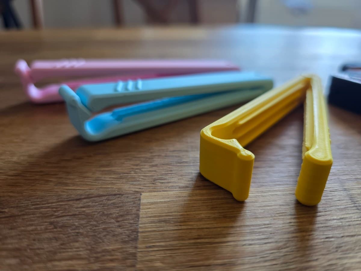 Tasarım Poşet Klipsi – 3D Baskı – 3D baskı PLA