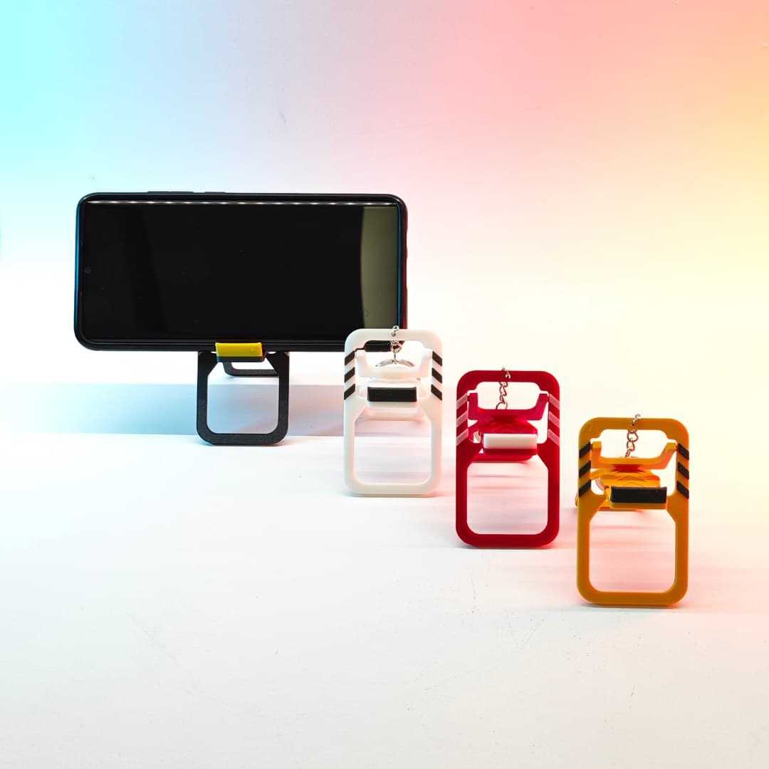 Katlanır Anahtarlık Telefon Standı – 3D Baskı – 3D baskı PLA