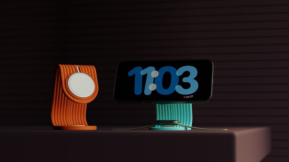 Telefon + Akıllı Saat Şarj Standı – 3D Baskı – 3D baskı PLA