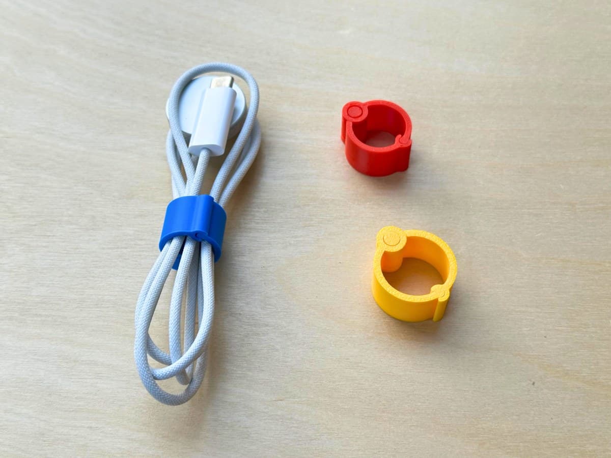 Klipsli Kablo Tutucu – 3D Baskı – 3D baskı PLA