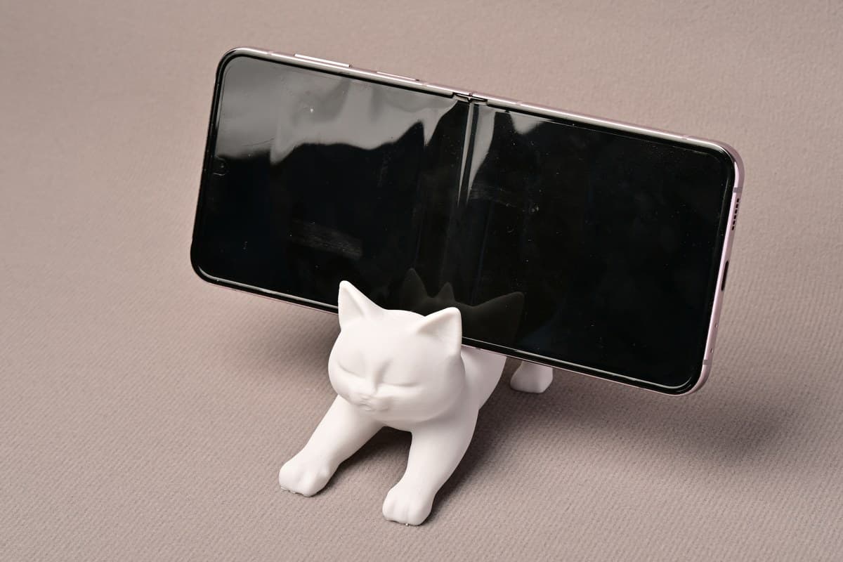 Kedi Telefon Standı – 3D Baskı – 3D baskı PLA
