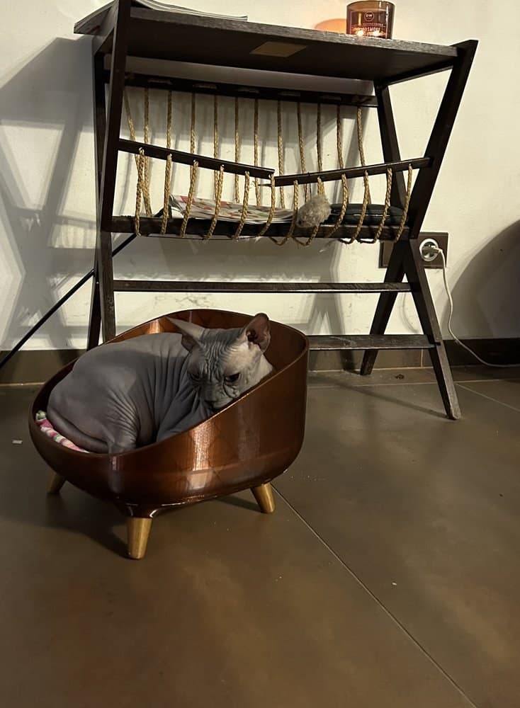 Modern Kedi Yatağı – 3D Baskı – 3D baskı PLA