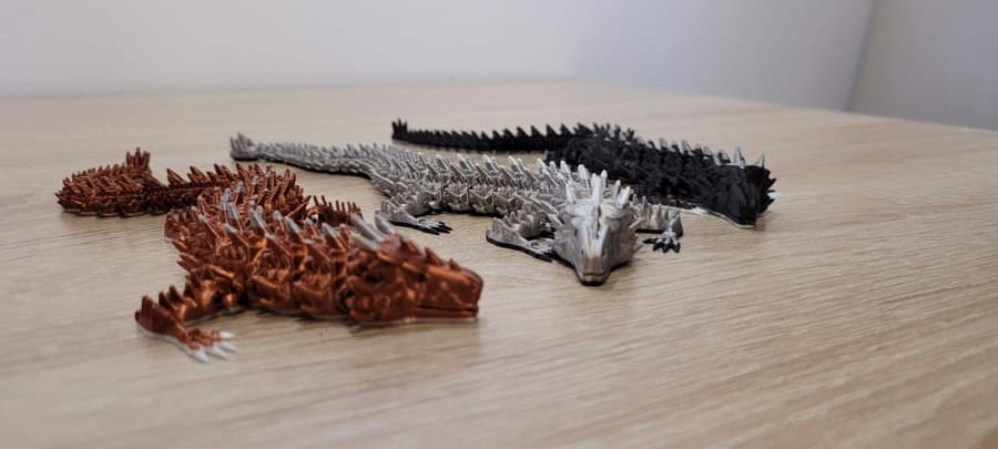Eklemli Ejderha – 3D Baskı – 3D baskı PLA
