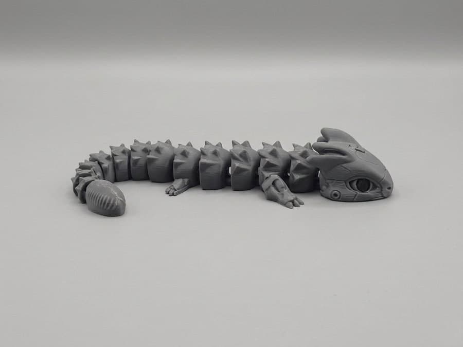 Flexi Mekanik Ejderha – 3D Baskı – 3D baskı PLA