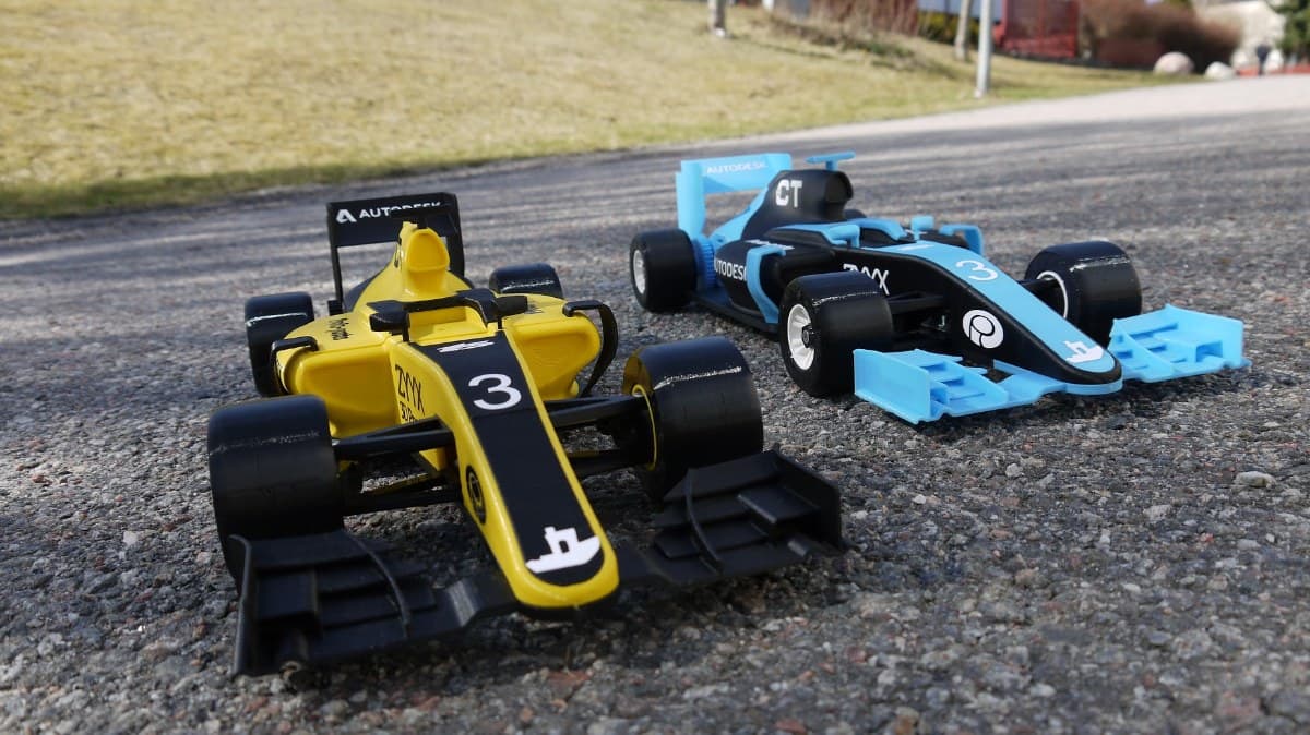 OpenRC 1:10 Formula RC Araba Baskı Seti – 3D Baskı – 3D baskı PLA