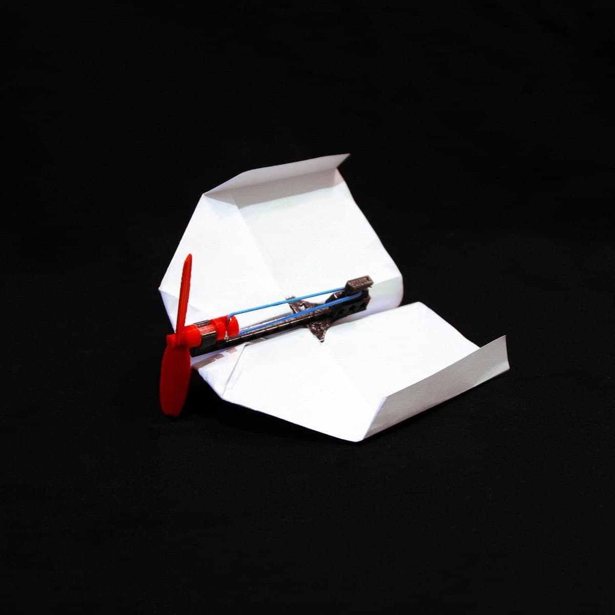 Lastik Motorlu Kâğıt Uçak Pervane Seti – 3D Baskı – 3D baskı PLA