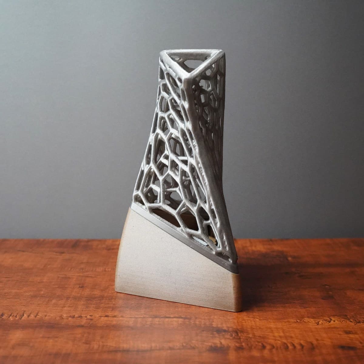 Üç Köşe Voronoi Lamba – 3D Baskı – 3D baskı PLA