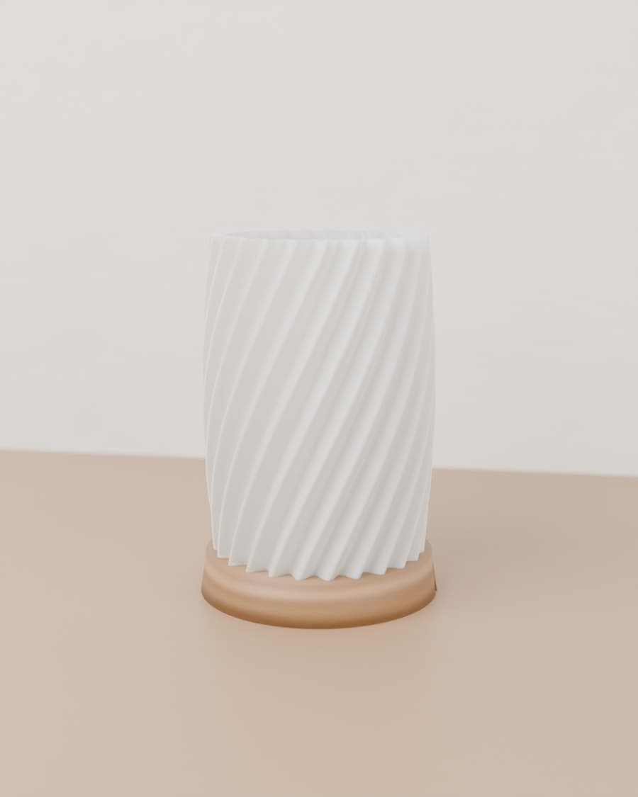 Burgu Masa Lambası – 3D Fabrikam Tasarım – 3D baskı PLA